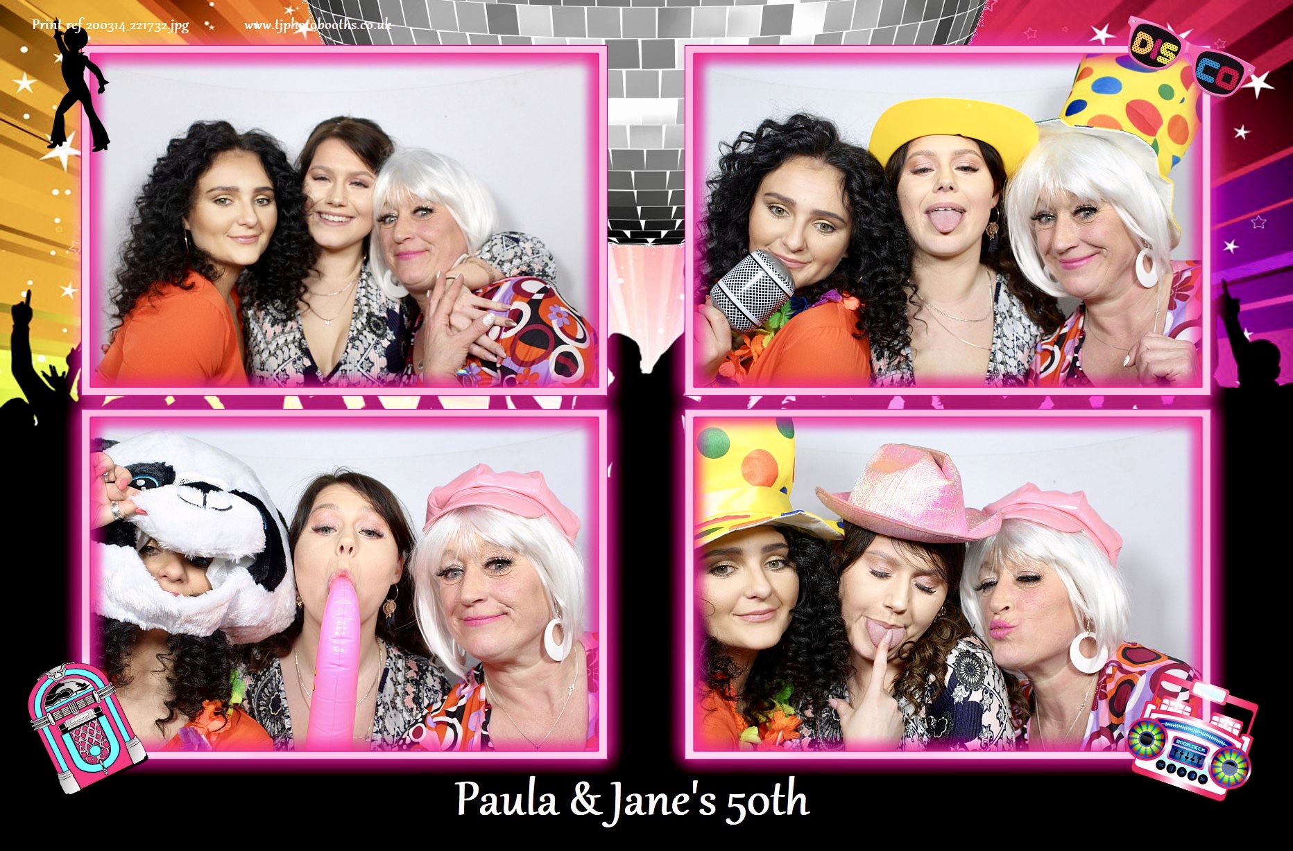 Paula & Jane's 50th | View more photos from the event at gallery.tjphotobooths.co.uk/u/TJPhotobooths/Paula-Janes-50th